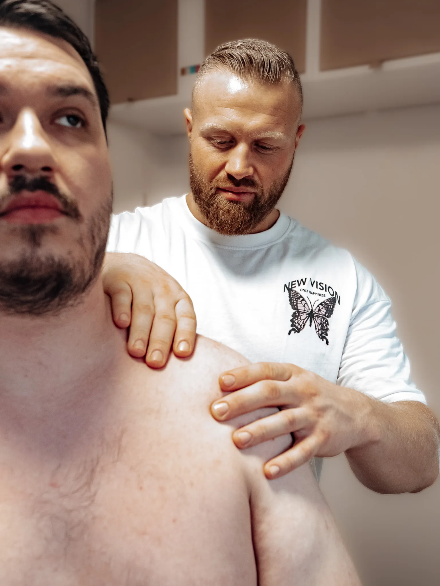 Joey Stock bei der individuellen Behandlung